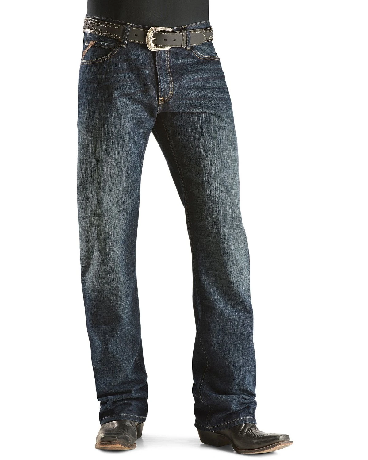 Ariat Denim Jeans - M4 Roadhouse Low Rise Relaxed Fit - Big & Tall - Image 2