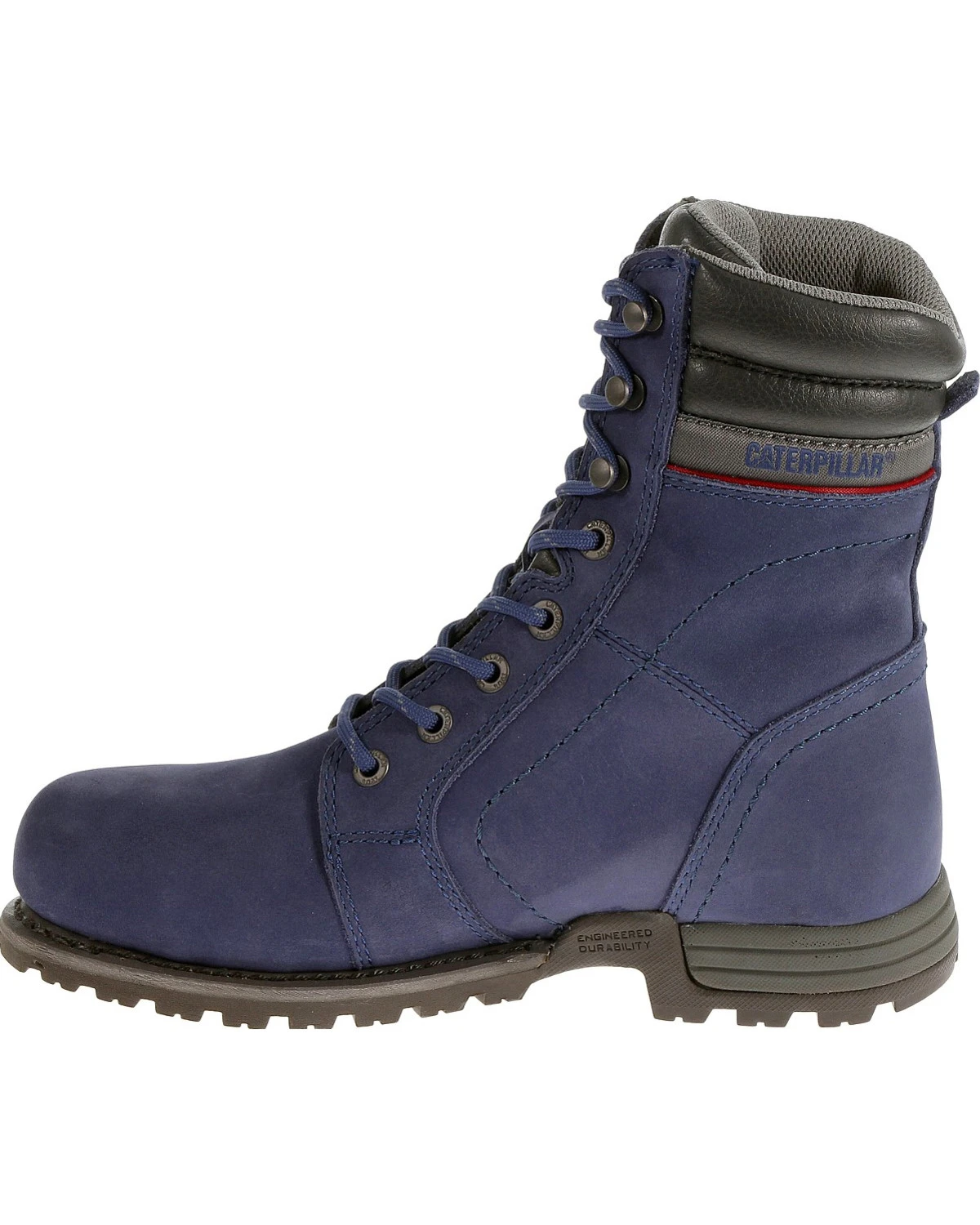 Caterpillar Women's Purple Echo Waterproof Work Boots - Steel Toe - Image 3