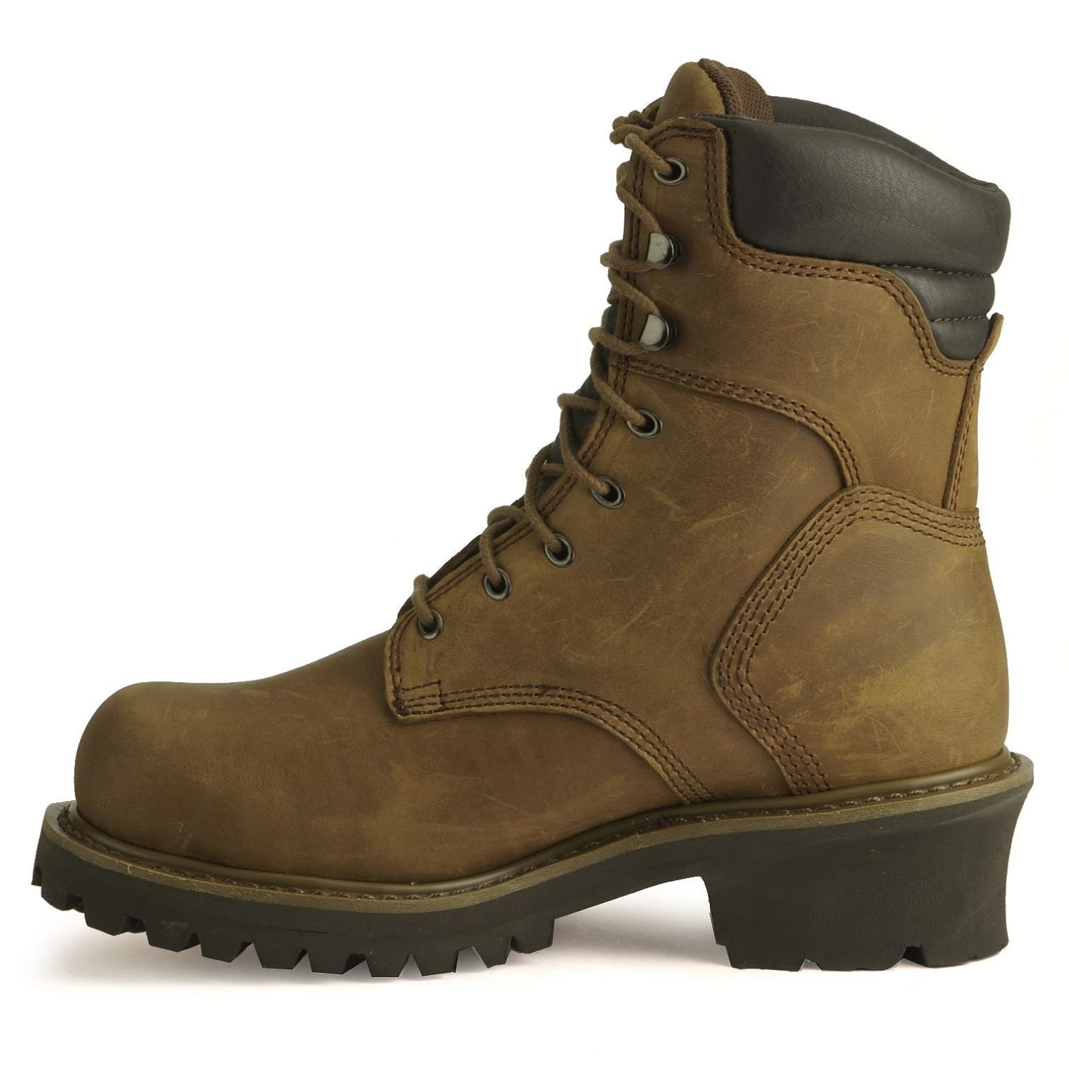 Chippewa Men's IQ Insulated 8" Lace-Up Logger Boots - Steel Toe - Image 3