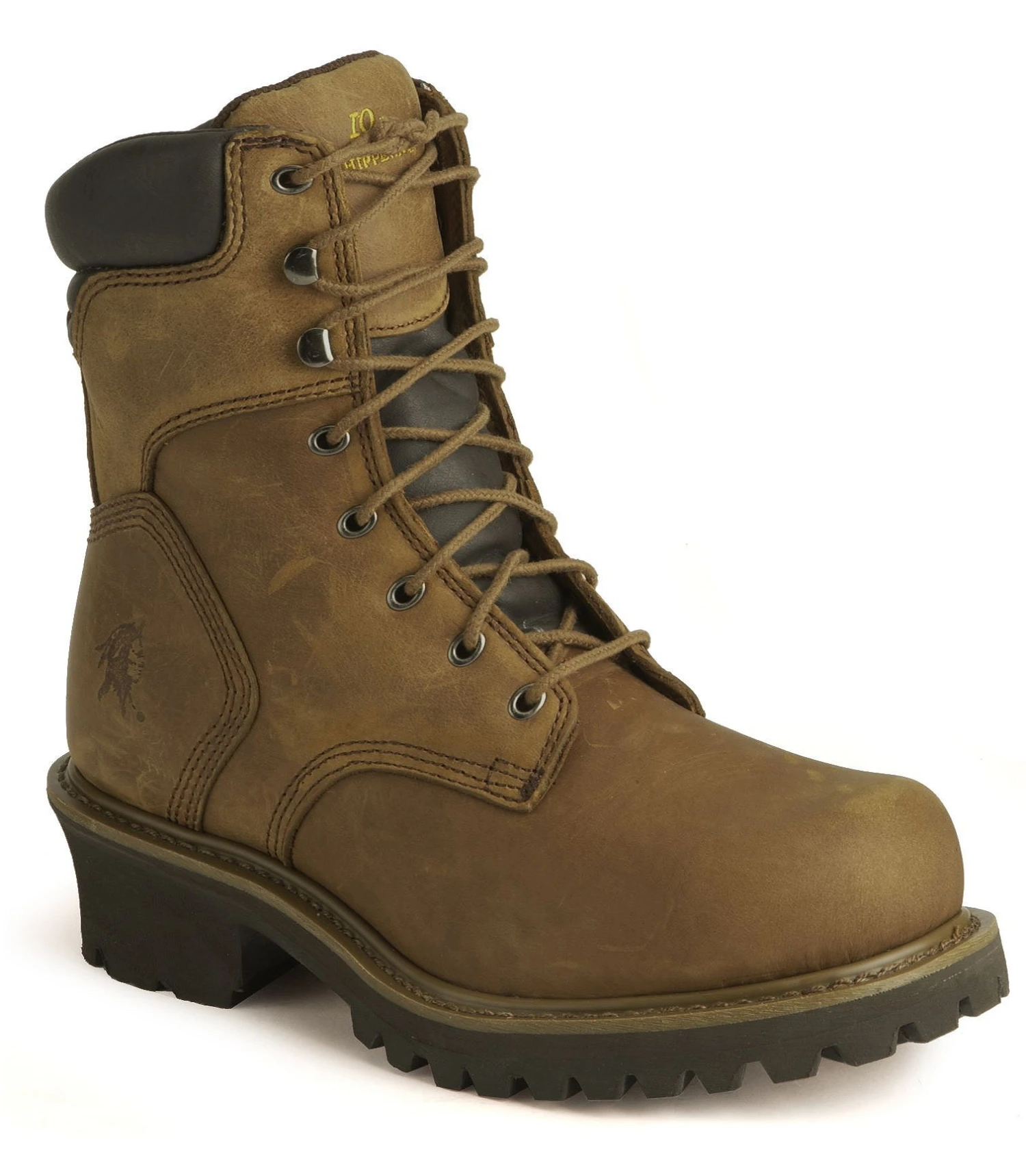 Chippewa Men's IQ Insulated 8" Lace-Up Logger Boots - Steel Toe