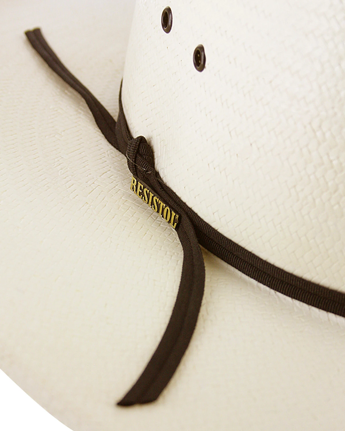 Resistol Kid's Elastic Fit Straw Cowboy Hat - Image 6