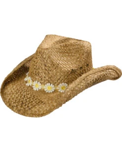 Shyanne Girls' Daisy Straw Hat