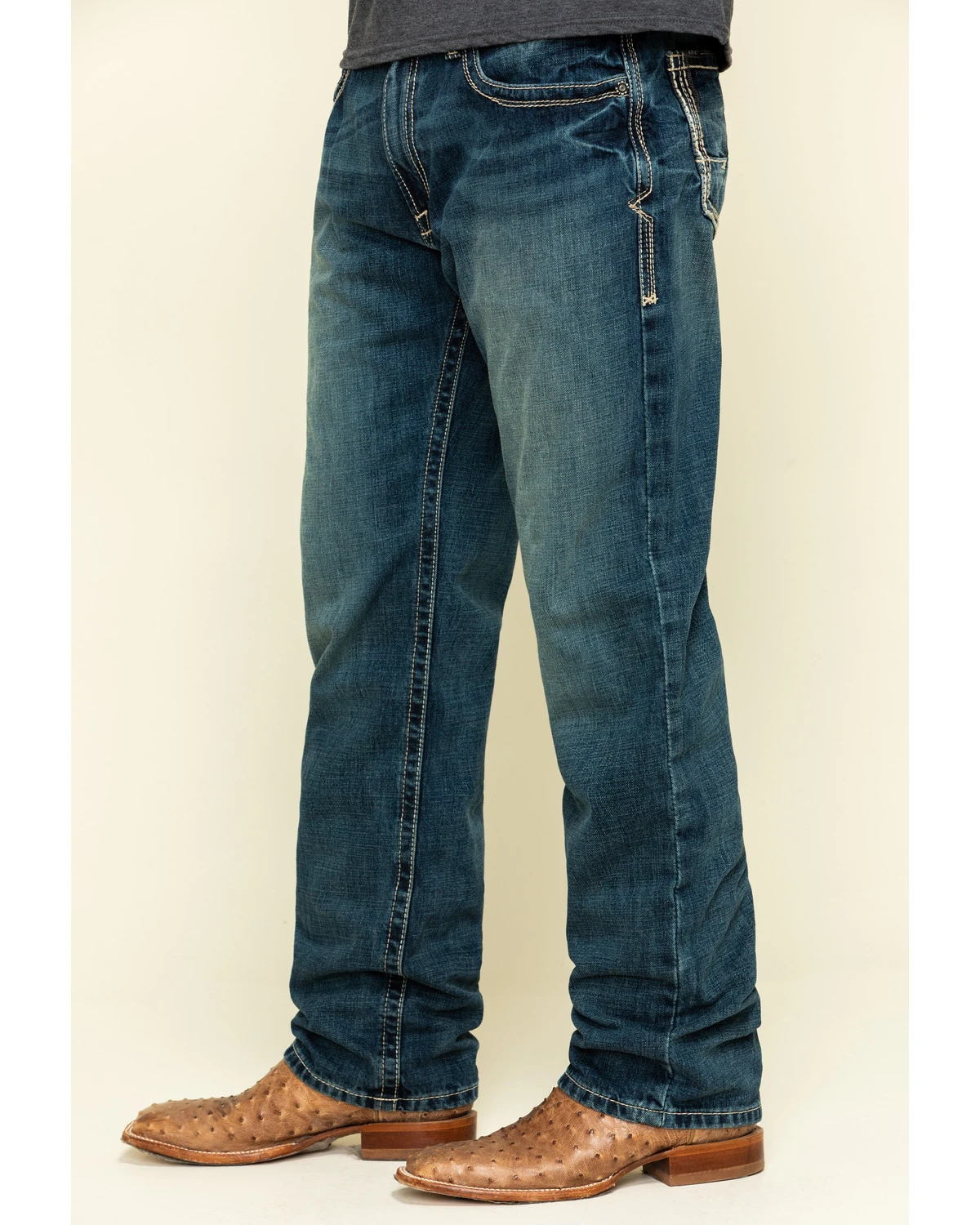Ariat Men's M3 Boundary Gulch Loose Straight Jeans - Image 3