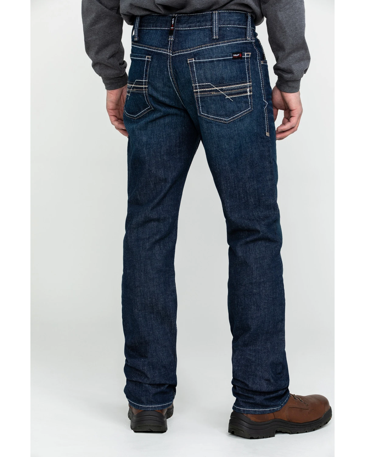 Ariat Men's FR M4 Durastretch Lineup Straight Work Jeans