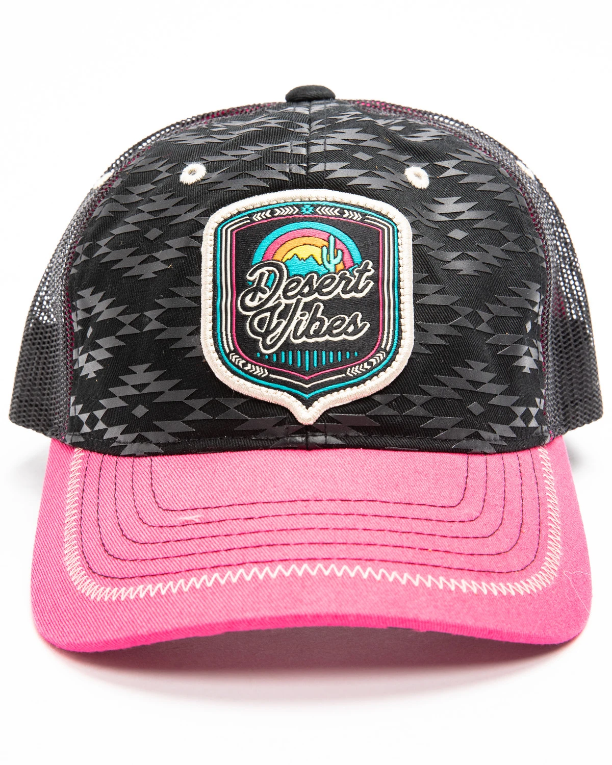 Rock & Roll Denim Men's Desert Vibes Logo Southwestern Cap - Image 4