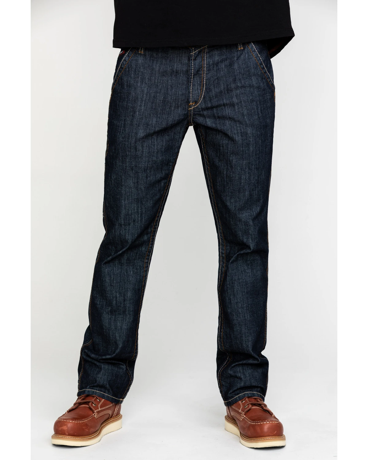 Ariat Men's FR M4 Workhorse Duralight Low Stretch Straight Work Jeans - Image 2