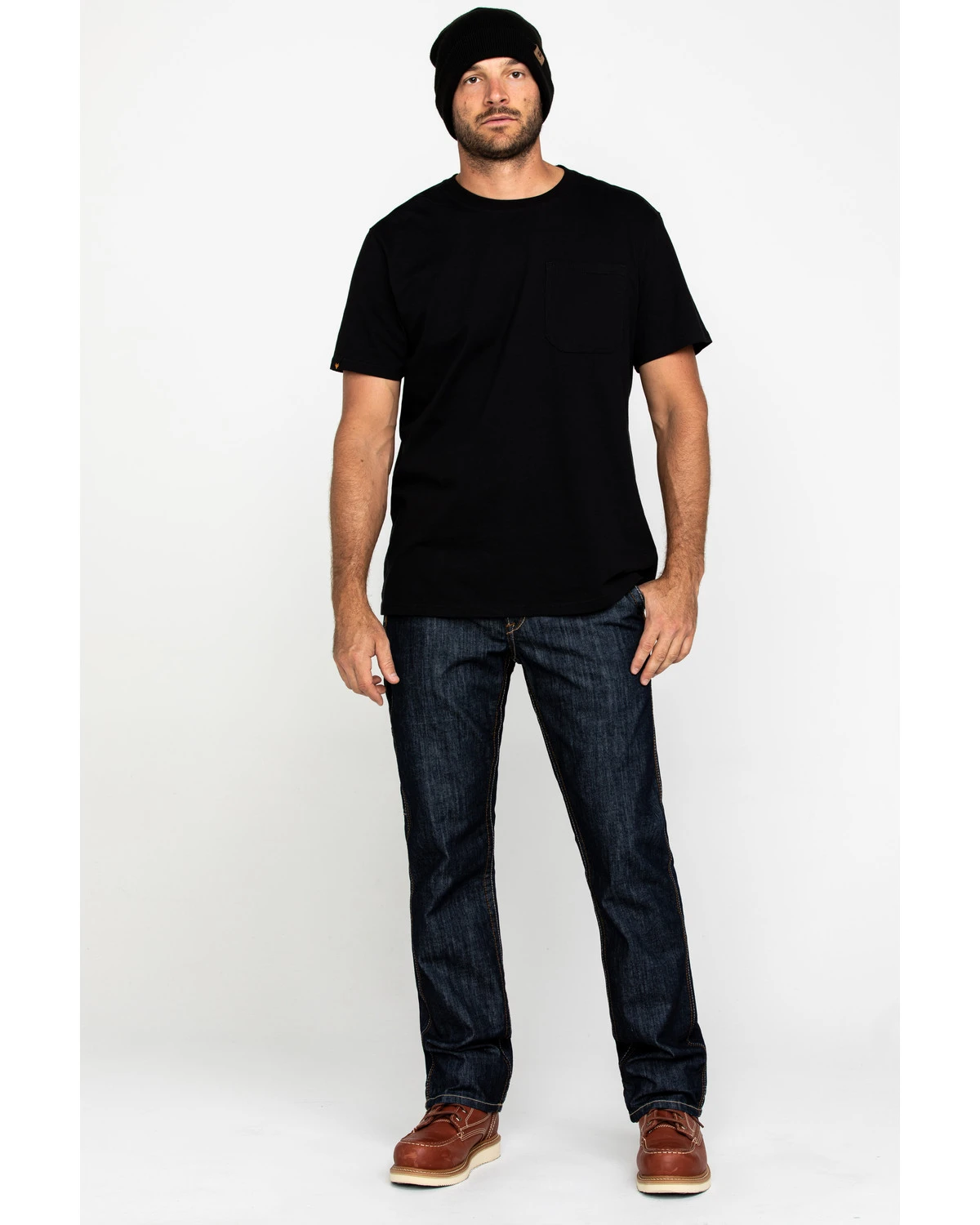 Ariat Men's FR M4 Workhorse Duralight Low Stretch Straight Work Jeans - Image 6