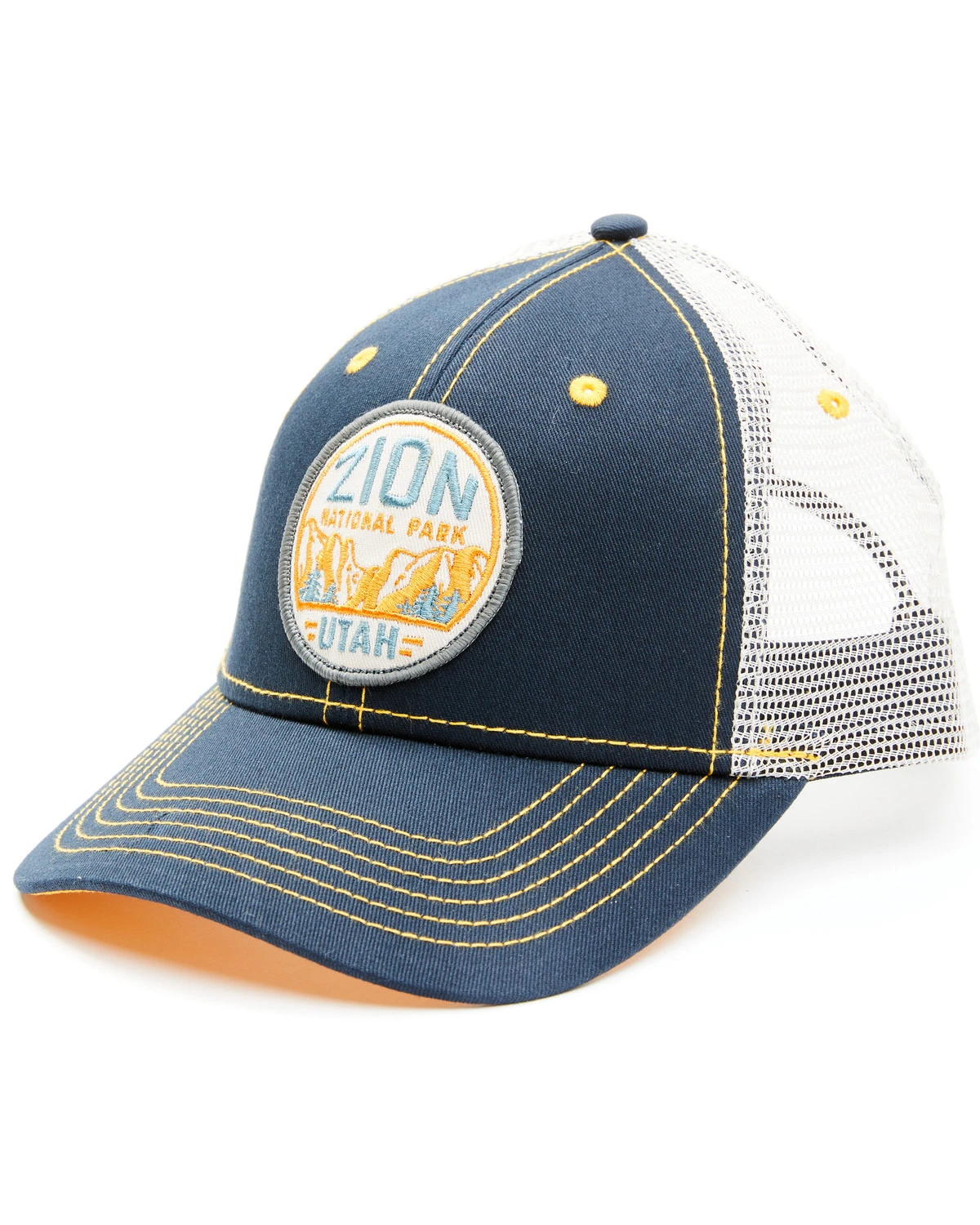 H3 Sportgear Men's Zion National Park Patch Mesh Back Trucker Cap