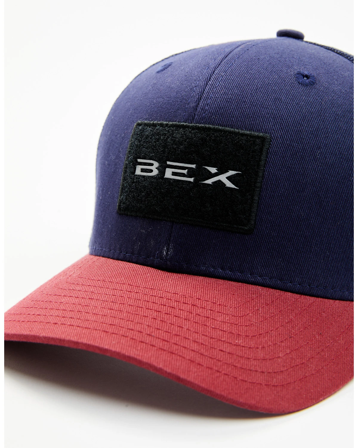 Bex Men's Stickem Logo Patch Mesh-Back Trucker Cap - Image 2