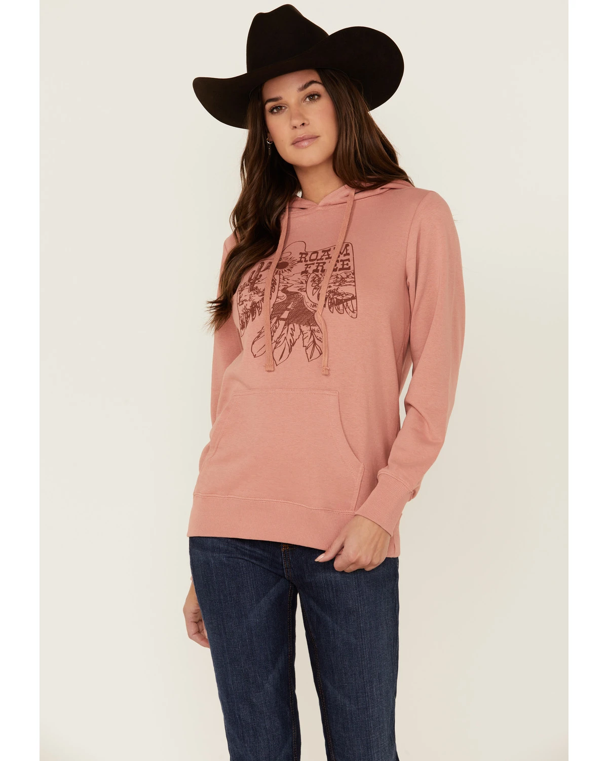 Blended Women's Roam Free Thunderbird Graphic Hoodie