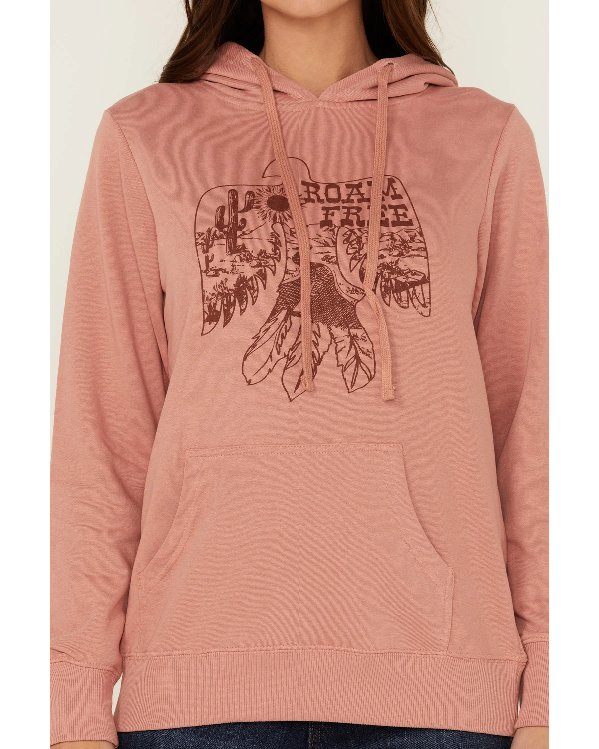 Blended Women's Roam Free Thunderbird Graphic Hoodie - Image 2