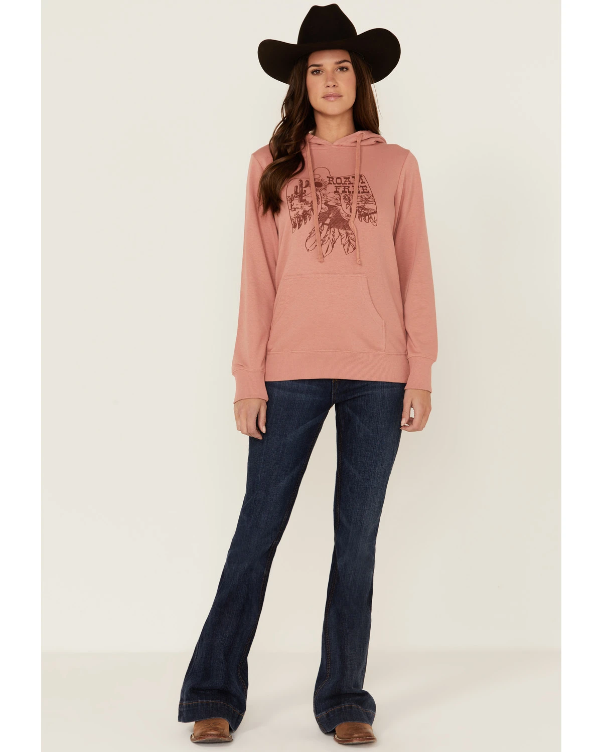 Blended Women's Roam Free Thunderbird Graphic Hoodie - Image 4