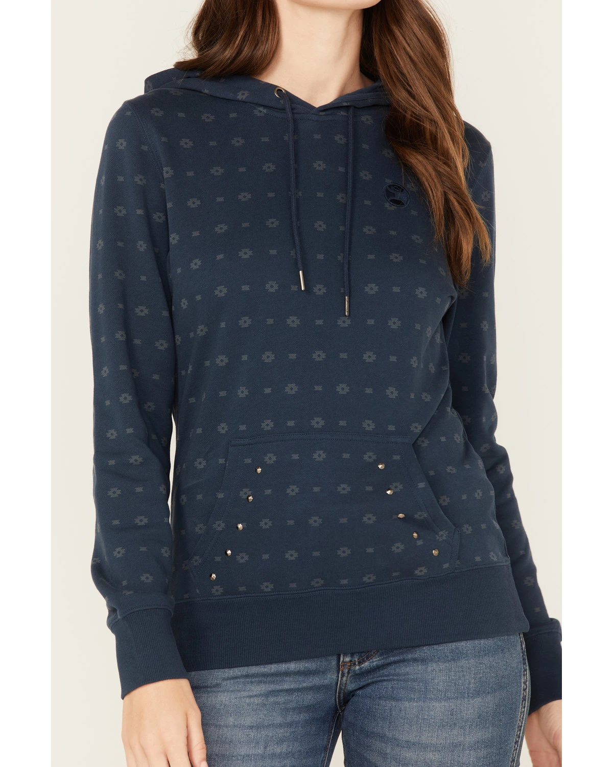 Hooey Women's Southwestern Print Mesa Hoodie - Image 3