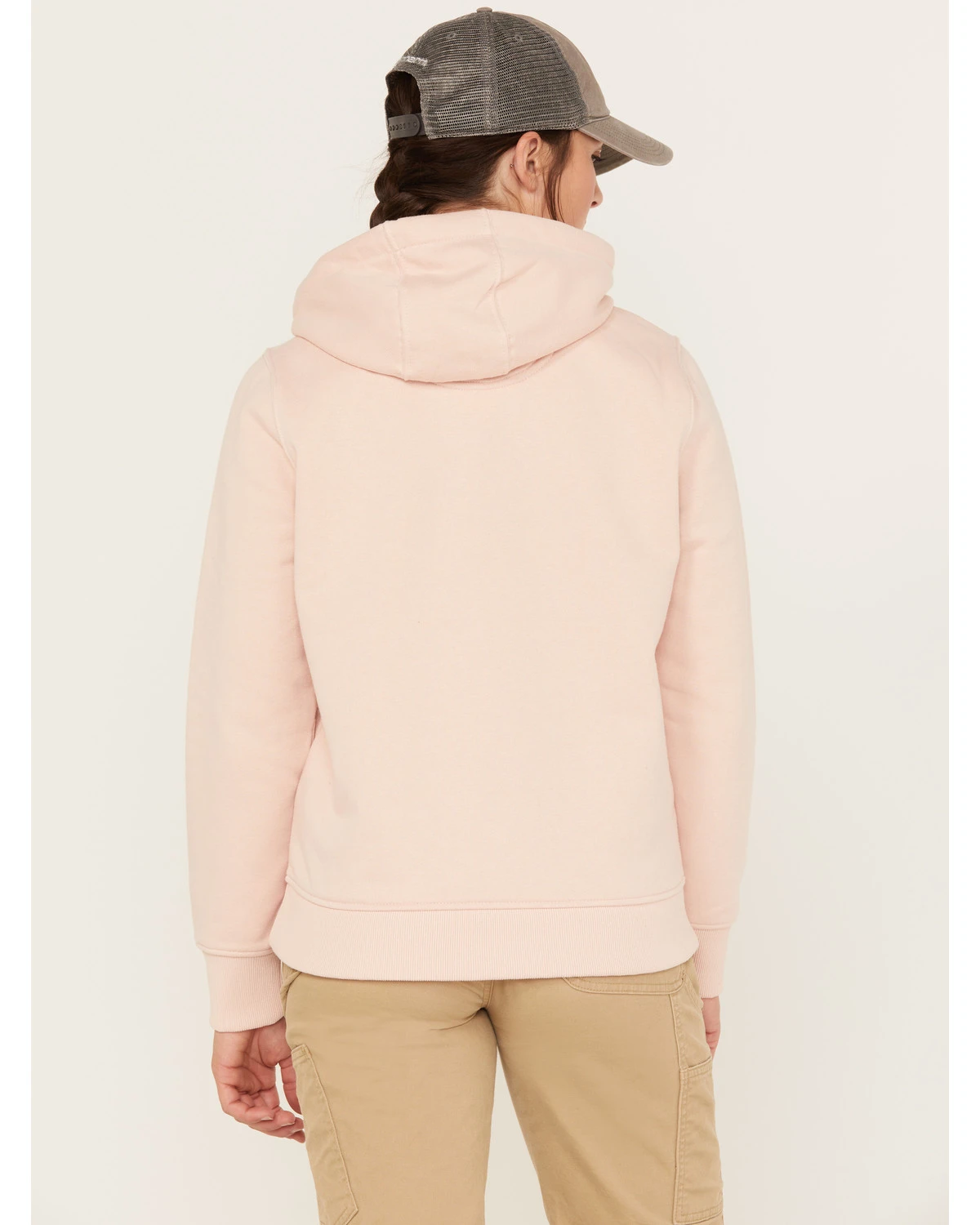 Carhartt Women's Rain Defender Relaxed Fit Midweight Logo Graphic Hoodie - Image 4