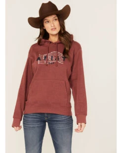 Ariat Women's R.E.A.L. USA Chest Logo Hoodie