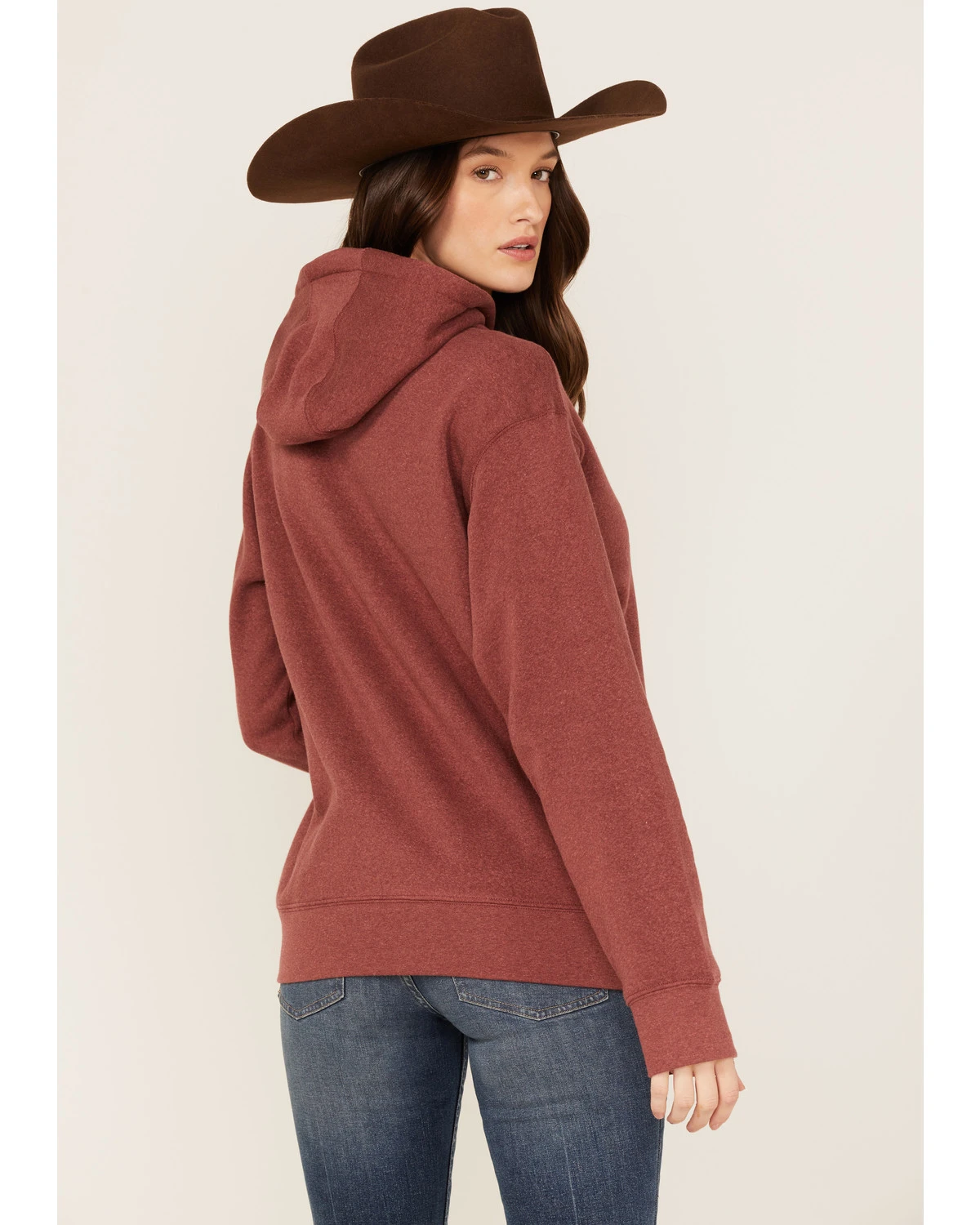 Ariat Women's R.E.A.L. USA Chest Logo Hoodie - Image 4