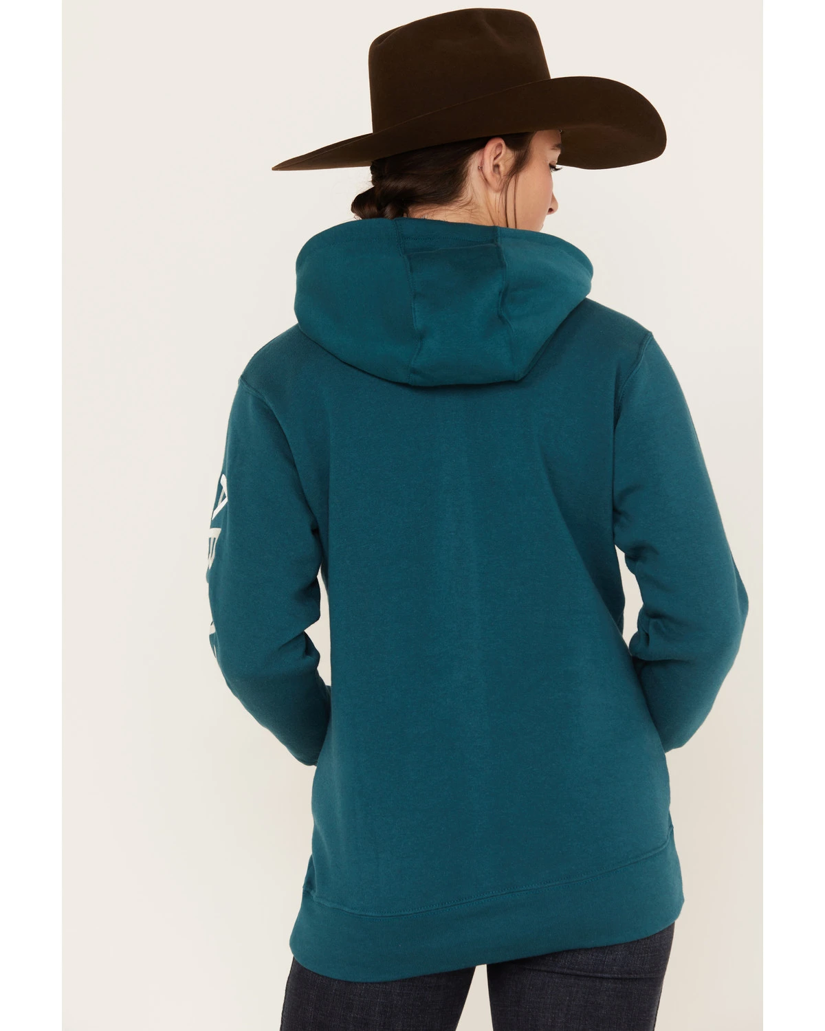 Ariat Women's Embroidered Logo Hoodie - Image 4