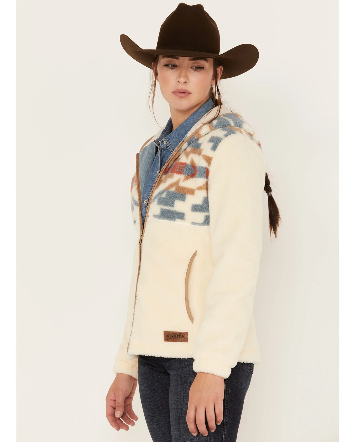 Pendleton Women's Berber Hoodie - Image 2