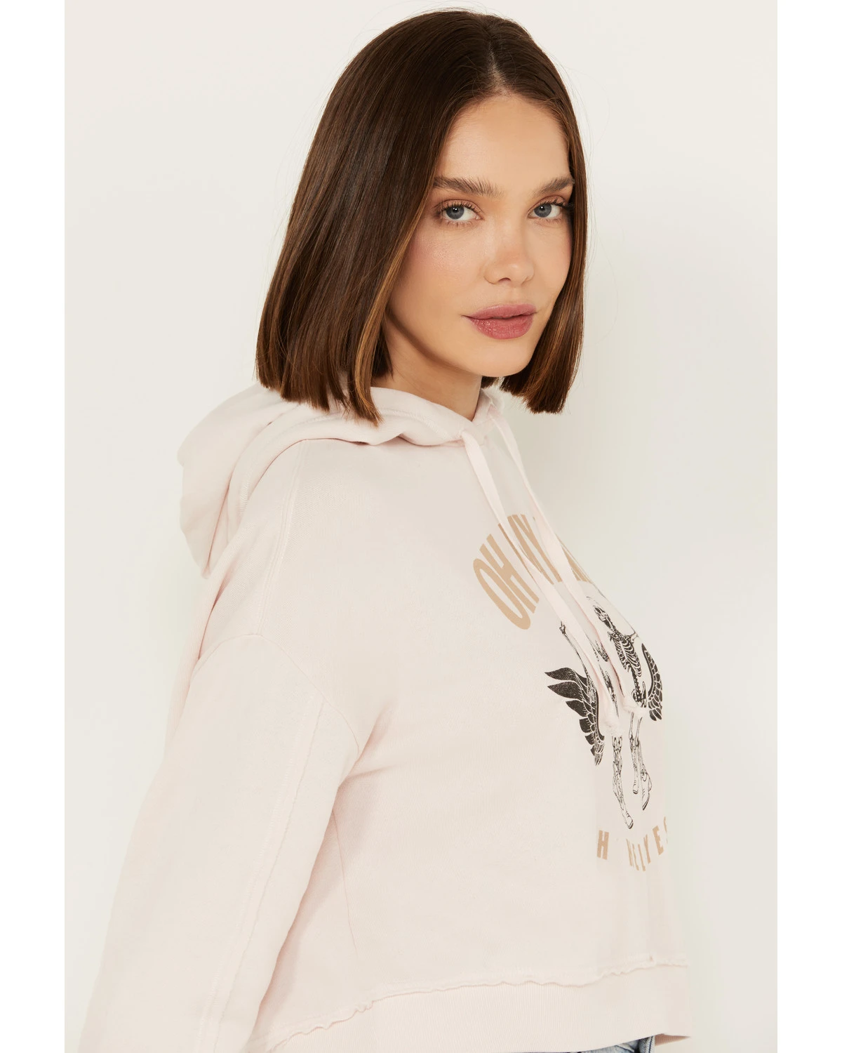 Cleo + Wolf Women's Oh My My Cropped Hoodie - Image 2