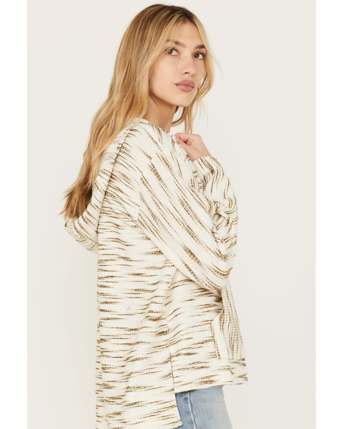 Cleo + Wolf Women's Space-Dye Baja Hoodie - Image 2