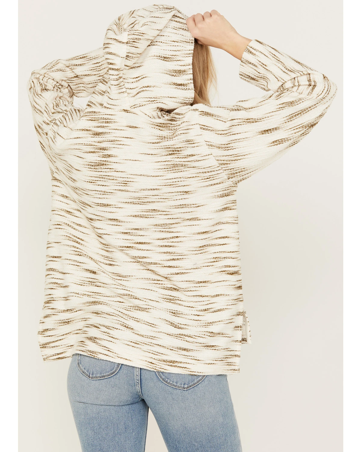 Cleo + Wolf Women's Space-Dye Baja Hoodie - Image 4