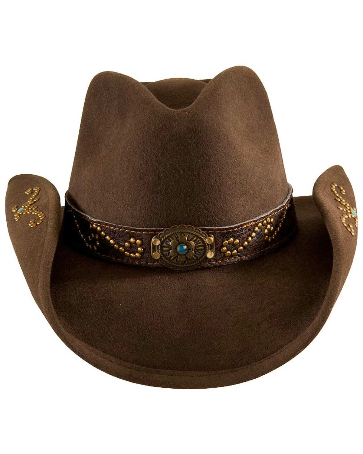 Bullhide Girls' More Than Friends Felt Cowgirl Hat - Image 2